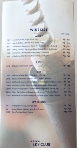 Wine List